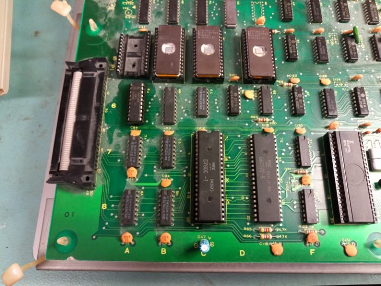 Donkey Kong Junior repair log